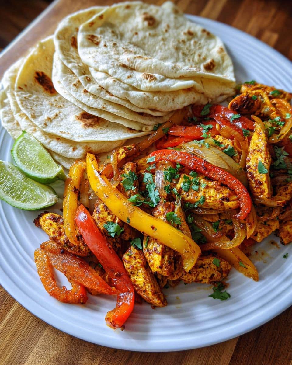 Simple Sheet Pan Chicken Fajitas - detail 1