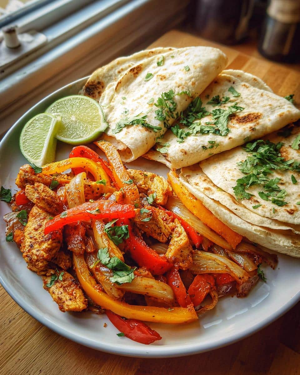 Simple Sheet Pan Chicken Fajitas - detail 2