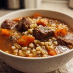 Slow Cooker Beef and Barley Soup