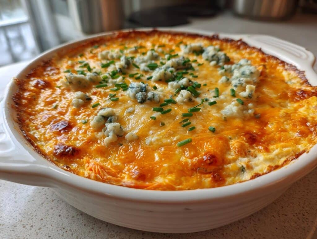 Spicy Buffalo Chicken Dip