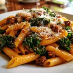 Spicy Sausage and Kale Pasta