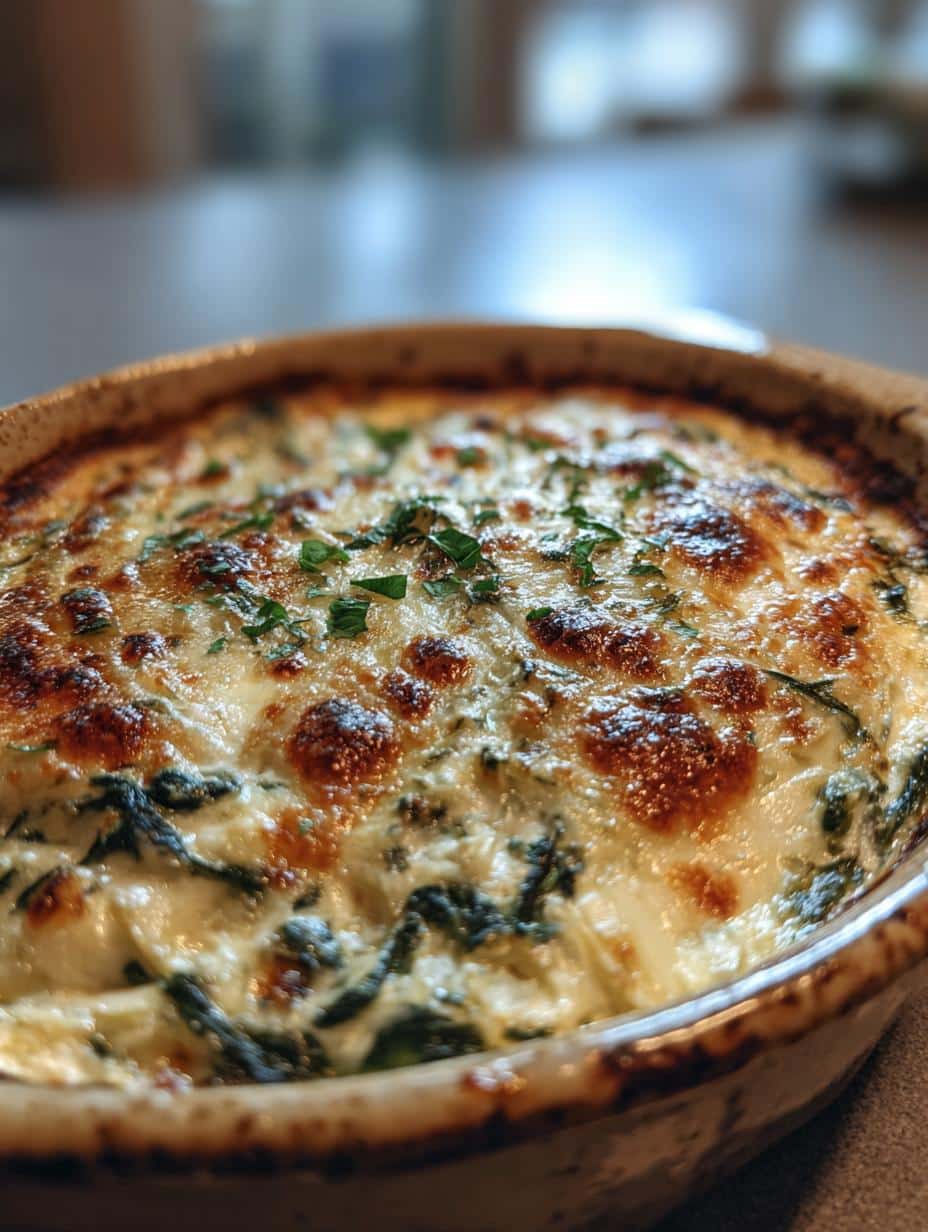 Spinach Artichoke Dip - detail 1