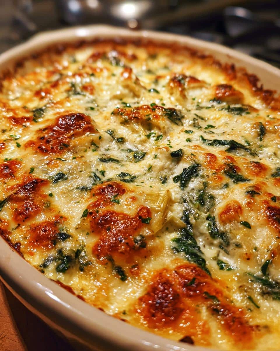 Spinach Artichoke Dip - detail 2