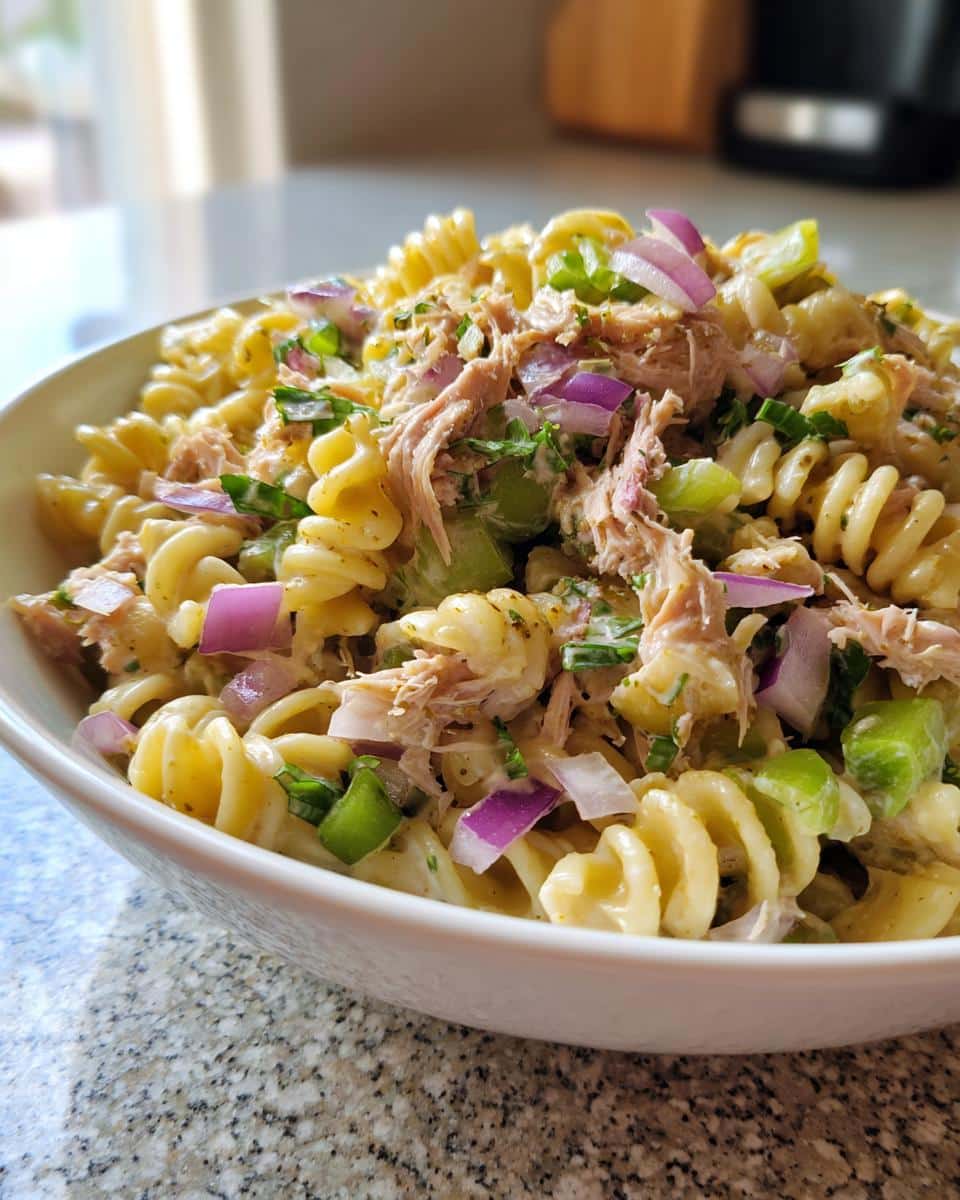 Tuna Pasta Salad (High Protein) - detail 1