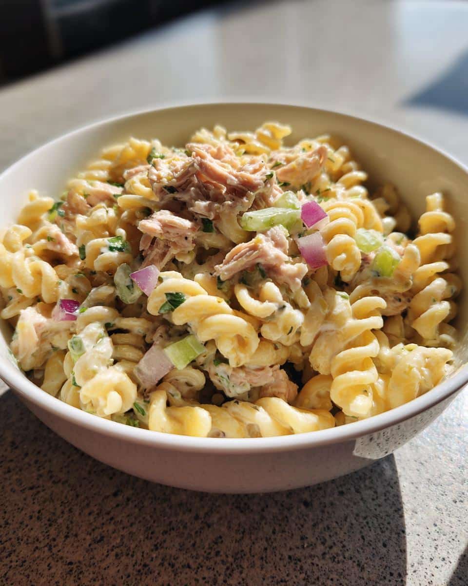 Tuna Pasta Salad (High Protein) - detail 2