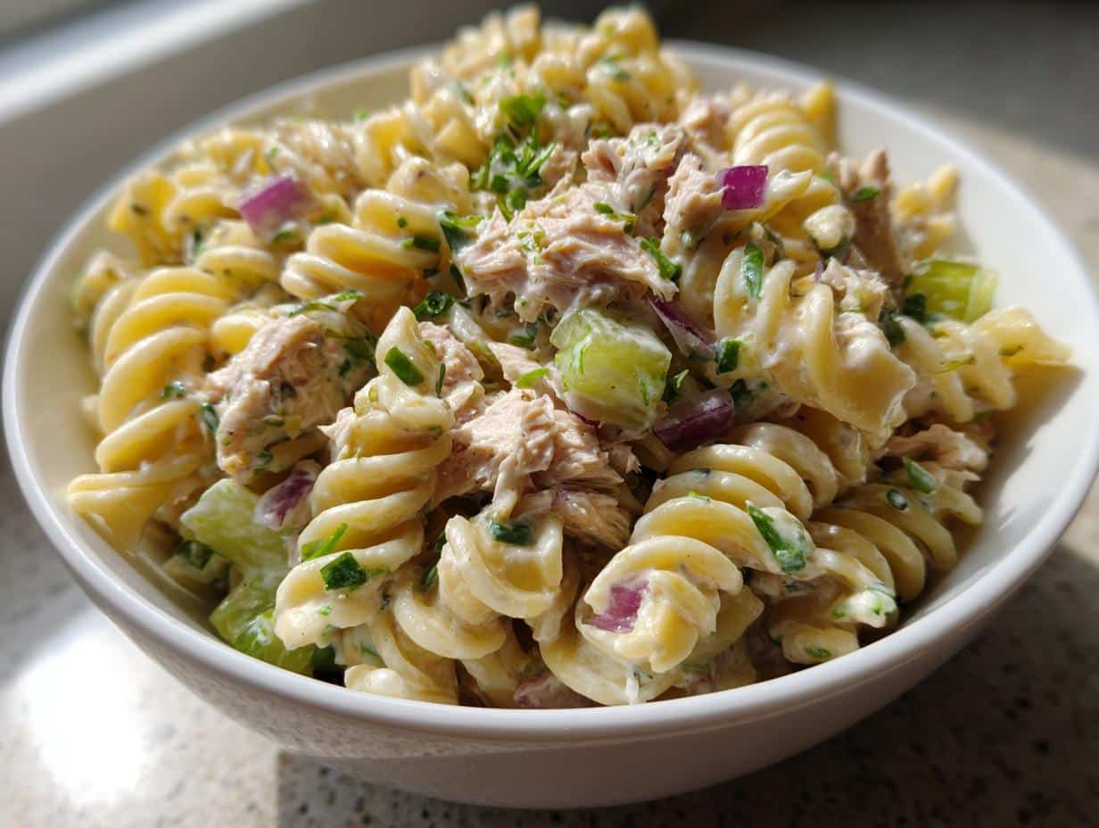 Tuna Pasta Salad (High Protein)