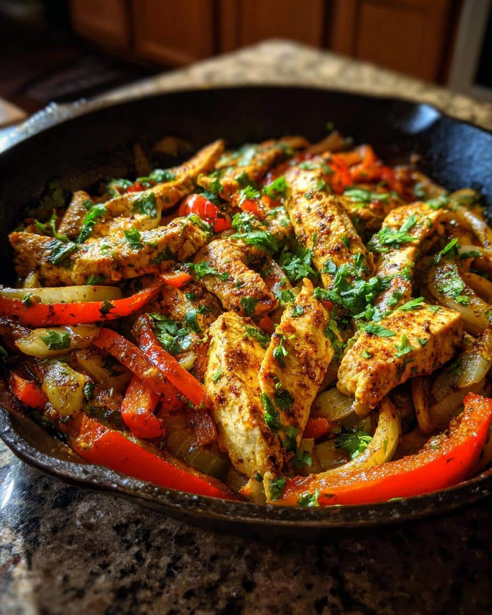 30-Minute Chicken Fajitas Skillet - detail 1