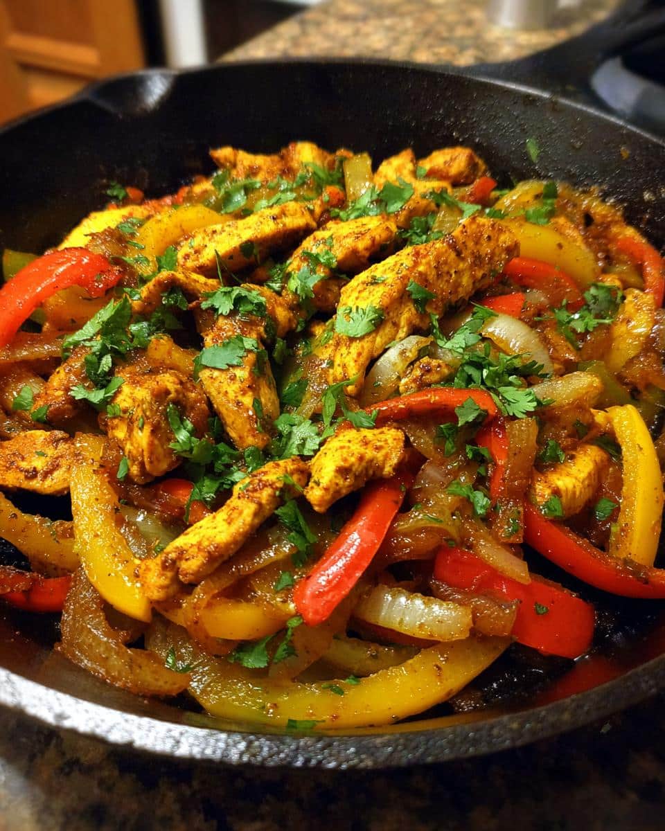 30-Minute Chicken Fajitas Skillet - detail 2