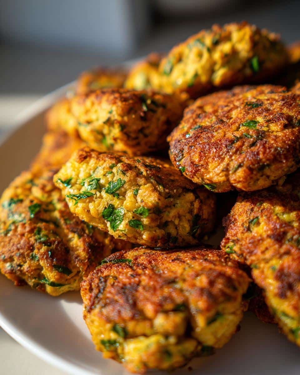 Air Fryer Falafel - detail 1