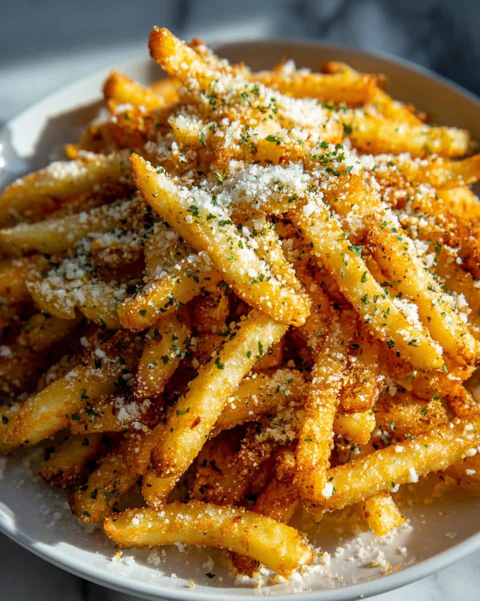 Air Fryer Garlic Parmesan Fries - detail 1