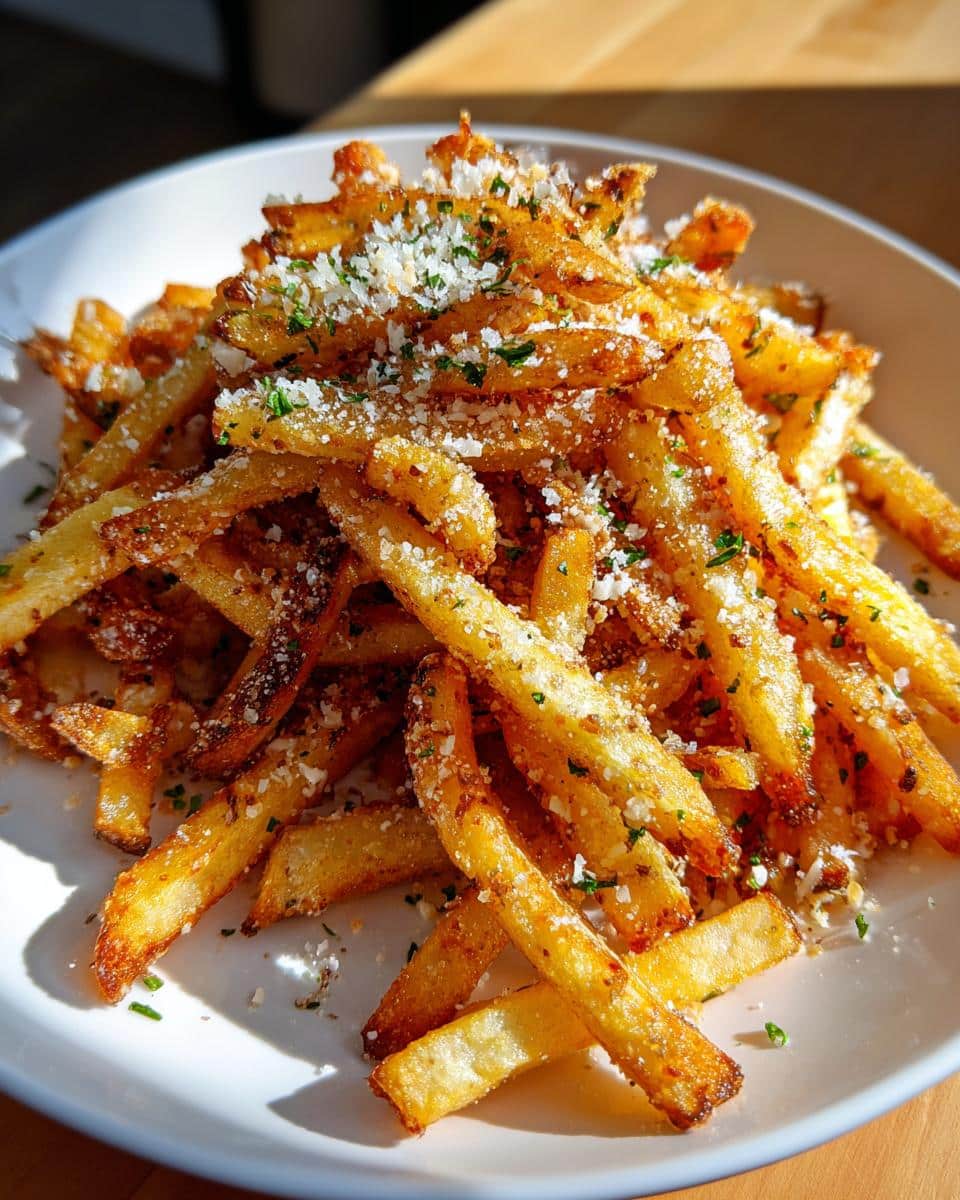 Air Fryer Garlic Parmesan Fries - detail 2