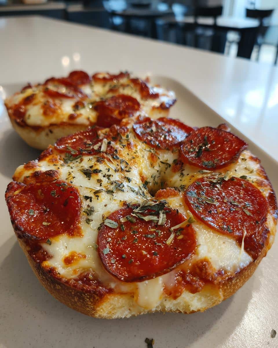 Air Fryer Pizza Bagels - detail 1