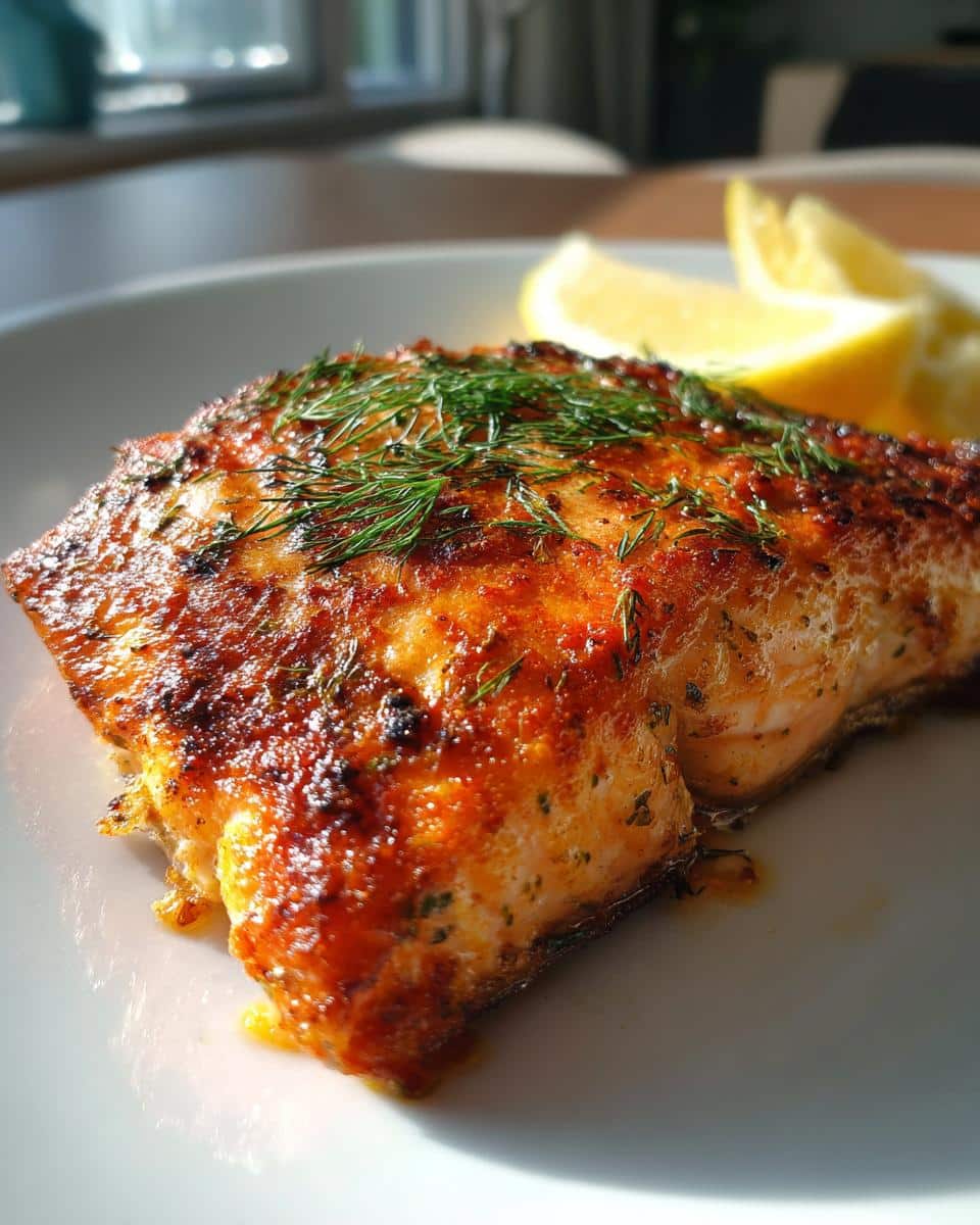 Air Fryer Salmon Fillets - detail 2