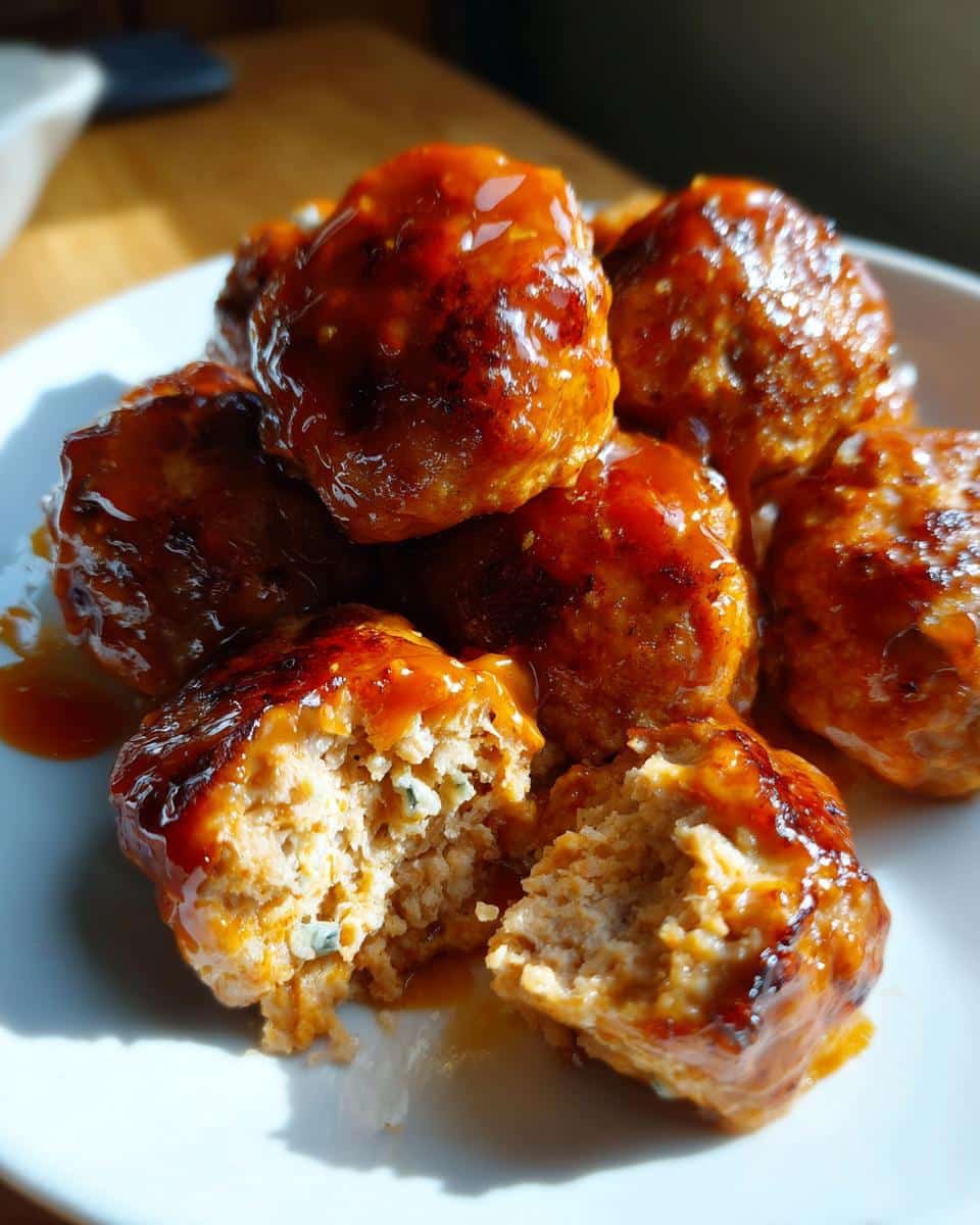 Buffalo Chicken Meatballs - detail 1