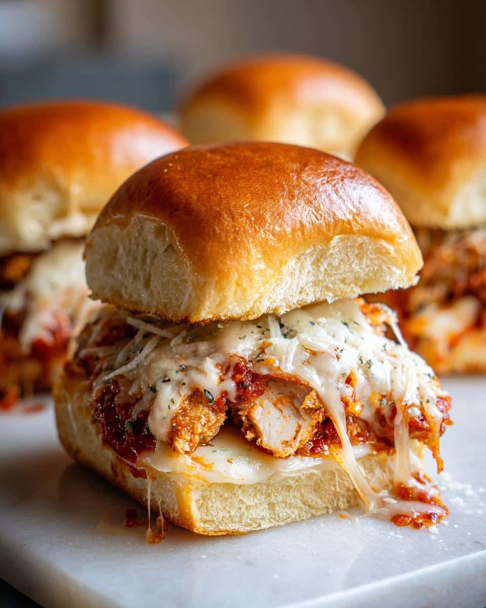 Chicken Parmesan Sliders - detail 1