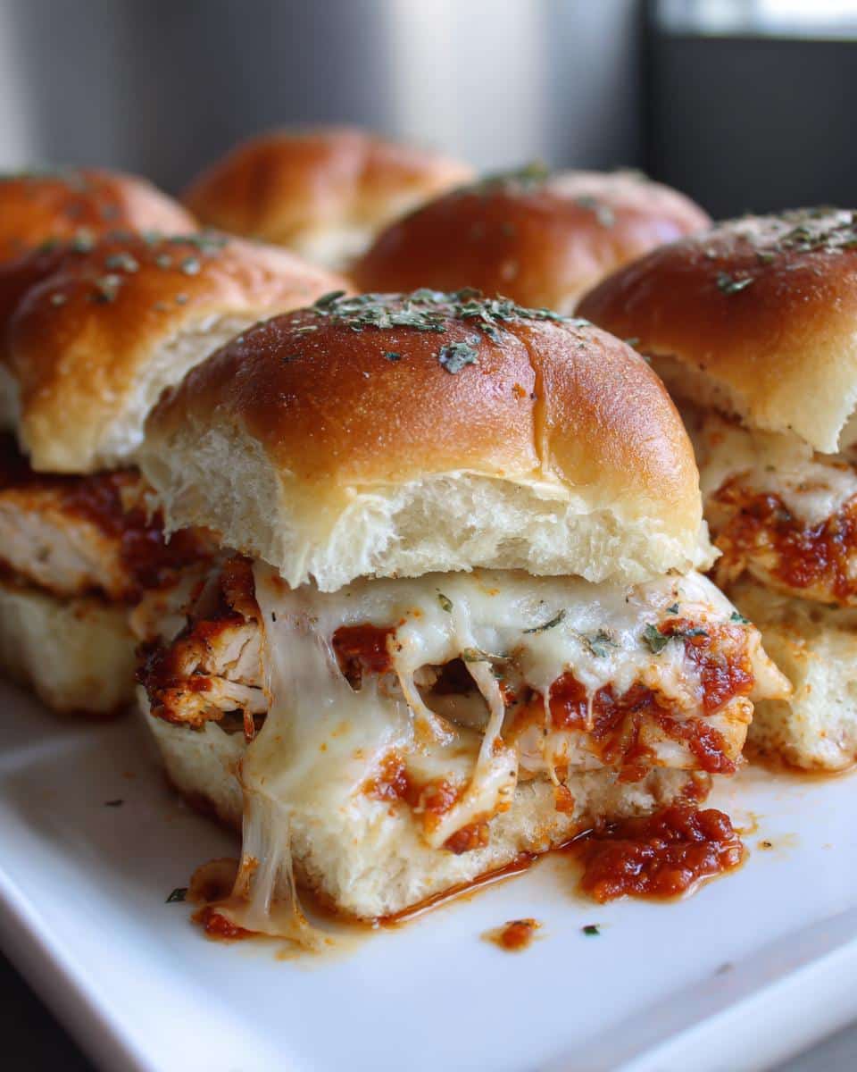 Chicken Parmesan Sliders - detail 2