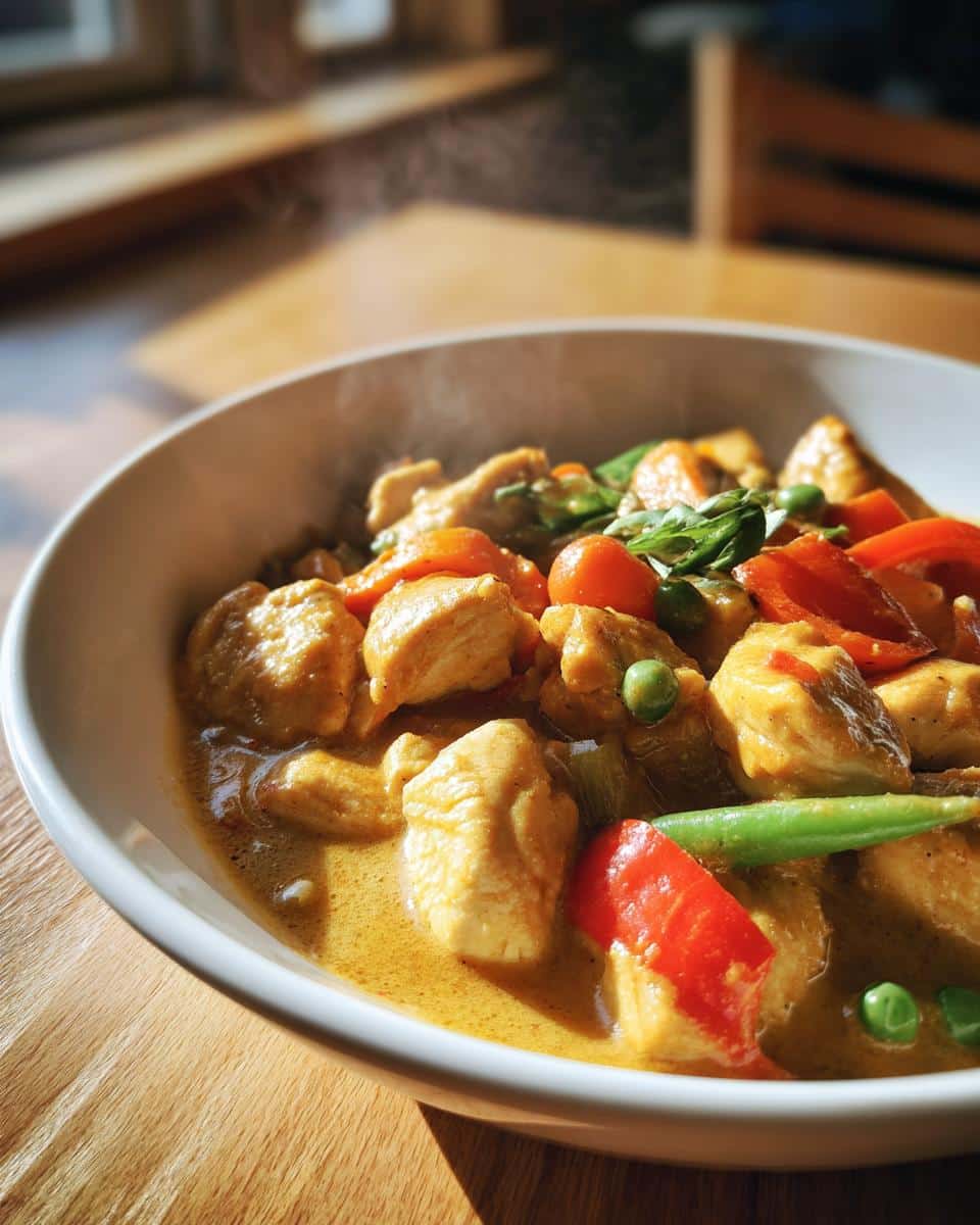 Chicken and Veggie Curry - detail 1