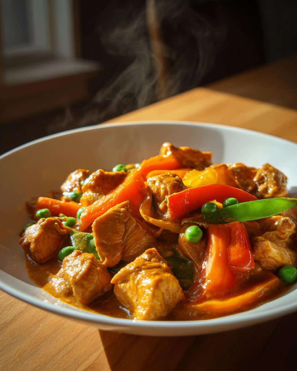 Chicken and Veggie Curry - detail 2