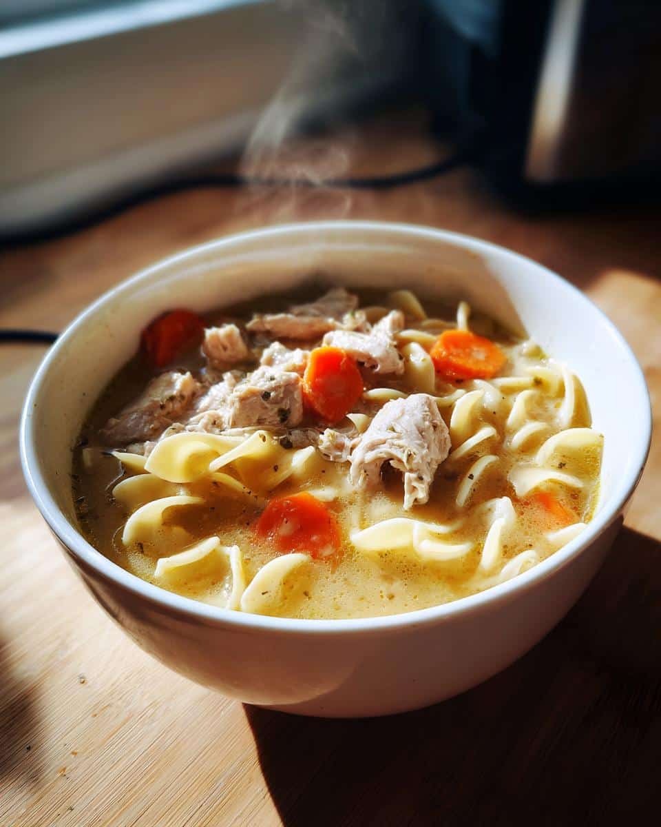 Creamy Chicken Noodle Soup (30 Min) - detail 1