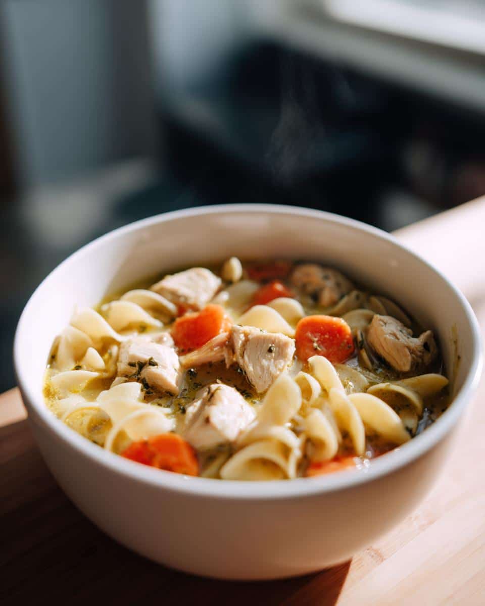 Creamy Chicken Noodle Soup (30 Min) - detail 2