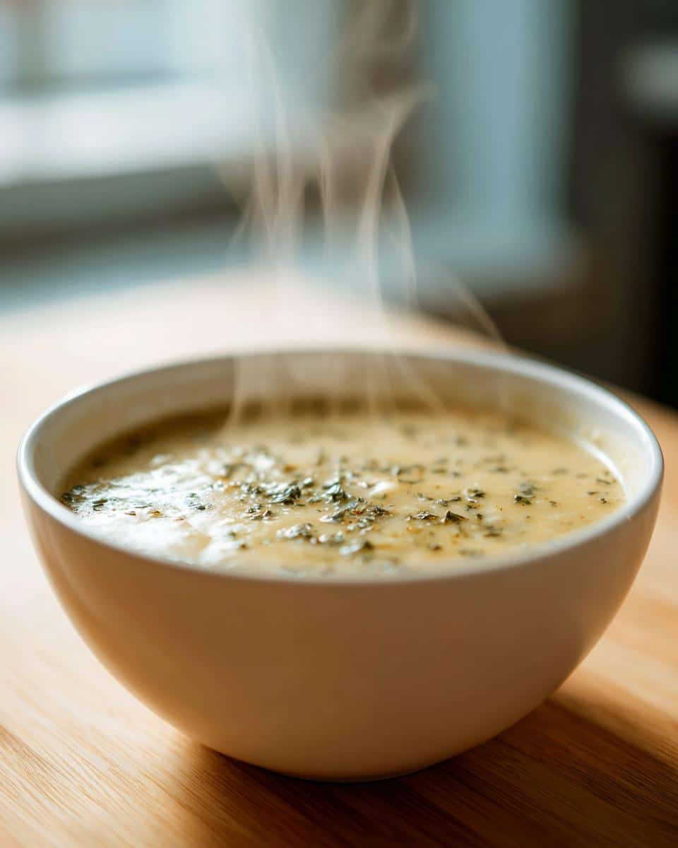Creamy Potato and Leek Soup - detail 1
