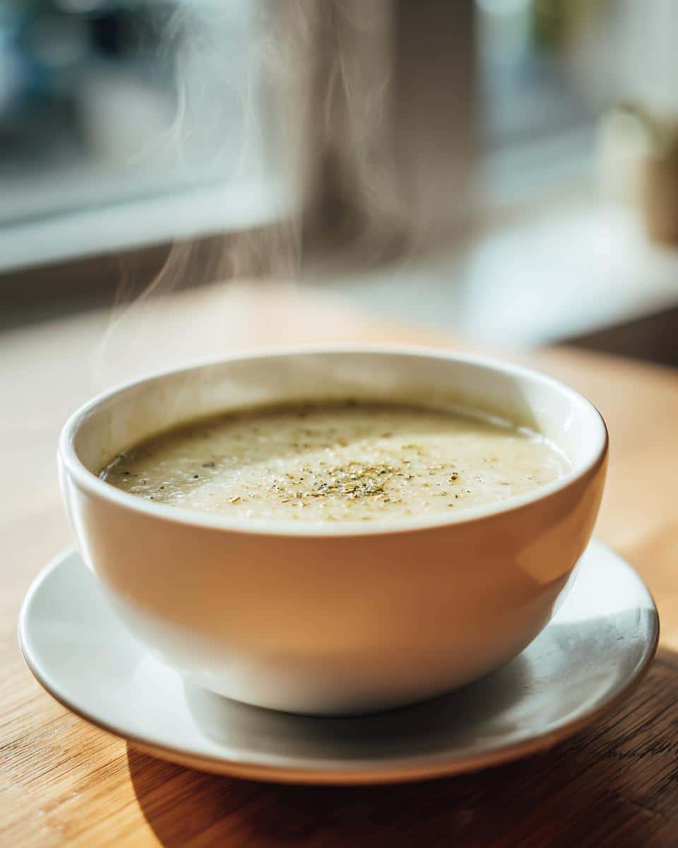 Creamy Potato and Leek Soup - detail 2