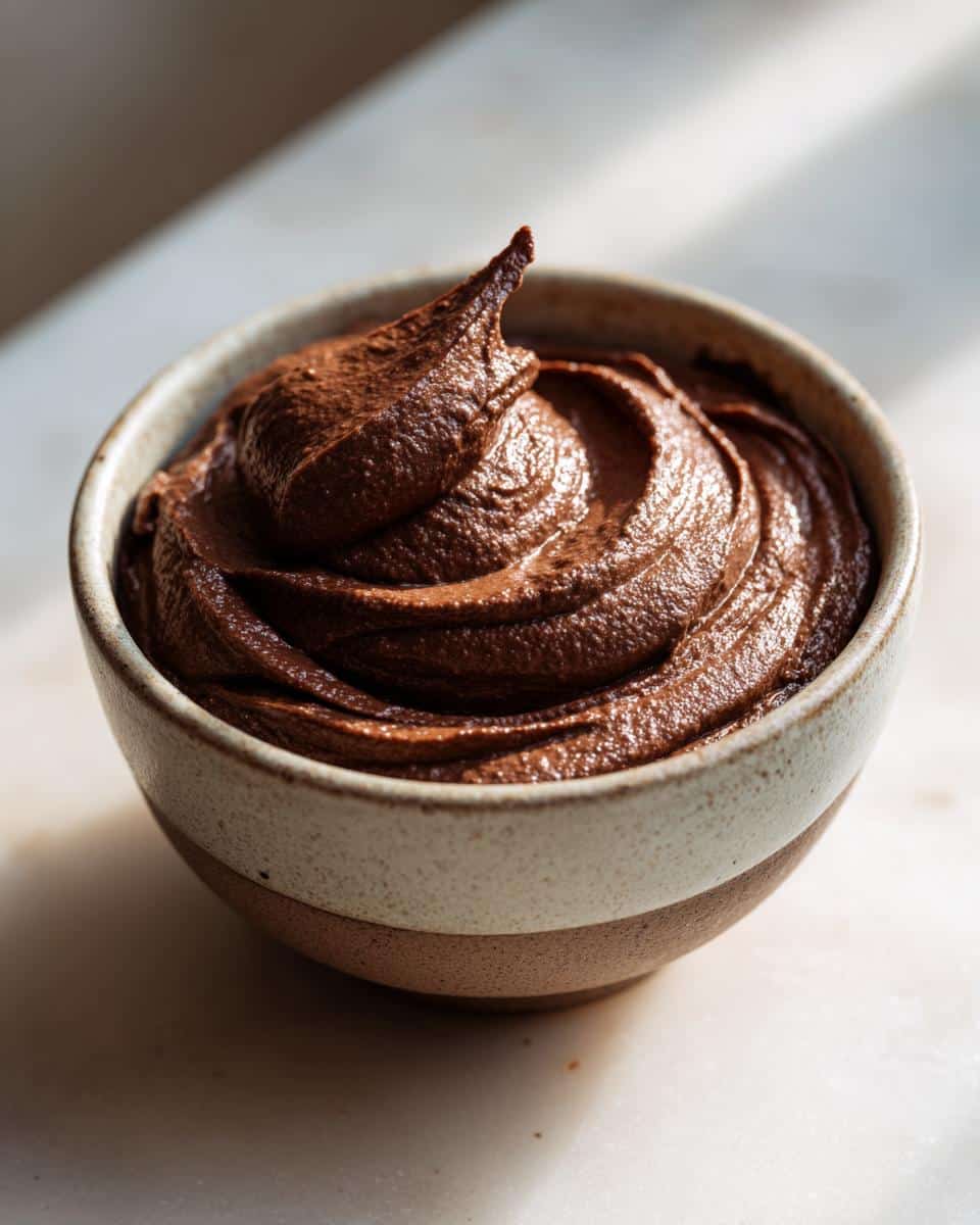 Dark Chocolate Hummus - detail 1