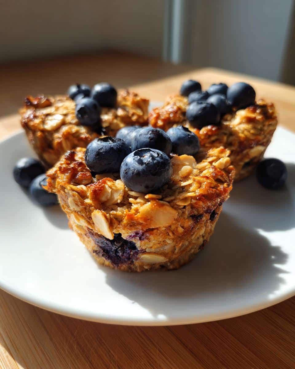 Healthy Baked Oatmeal Cups - detail 2