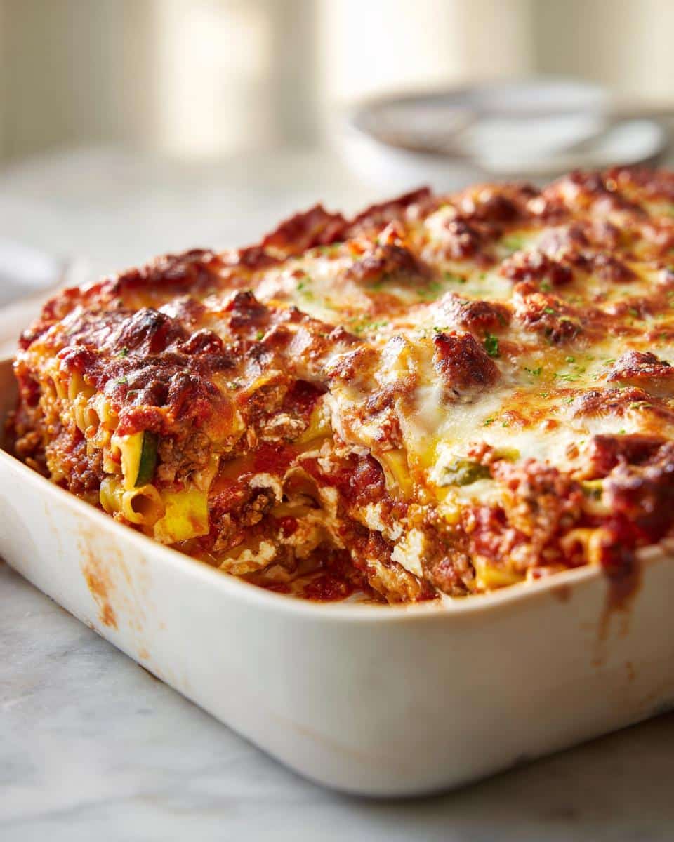 Healthy Baked Ziti - detail 1