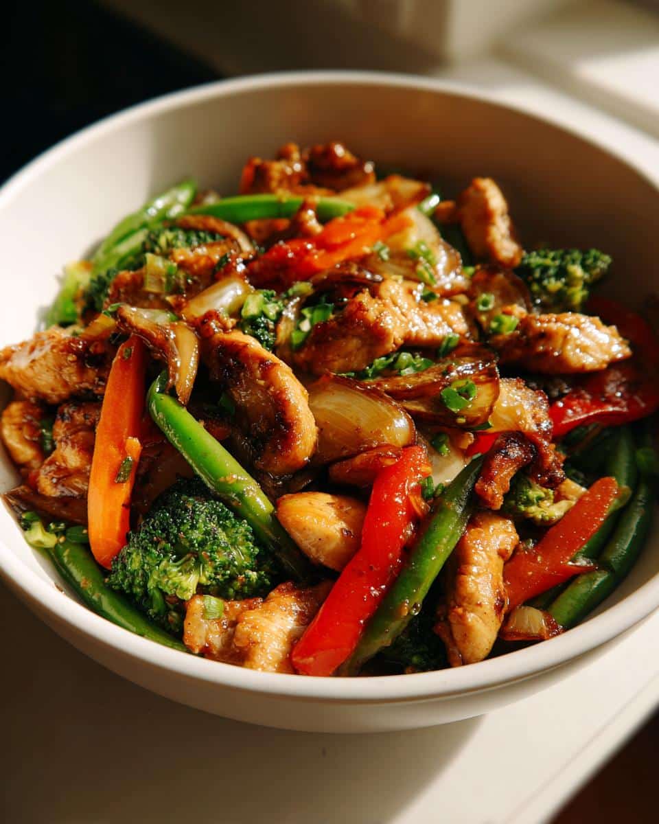 Healthy Chicken Stir-fry Bowls (No Rice) - detail 1
