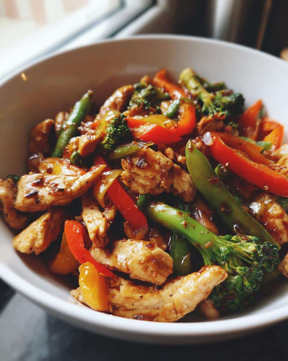 Healthy Chicken Stir-fry Bowls (No Rice) - detail 2