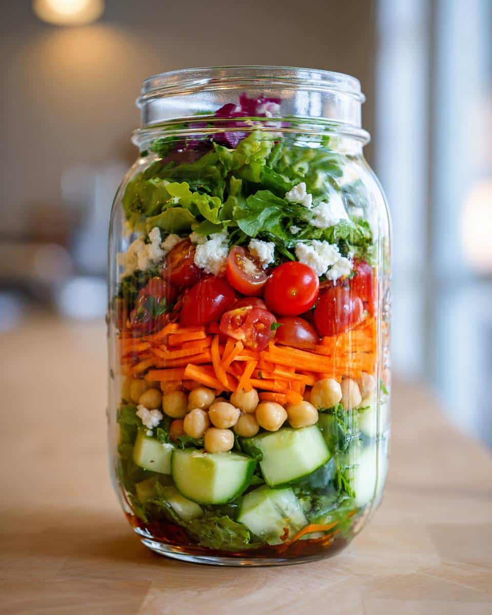 Healthy Mason Jar Salads - detail 2