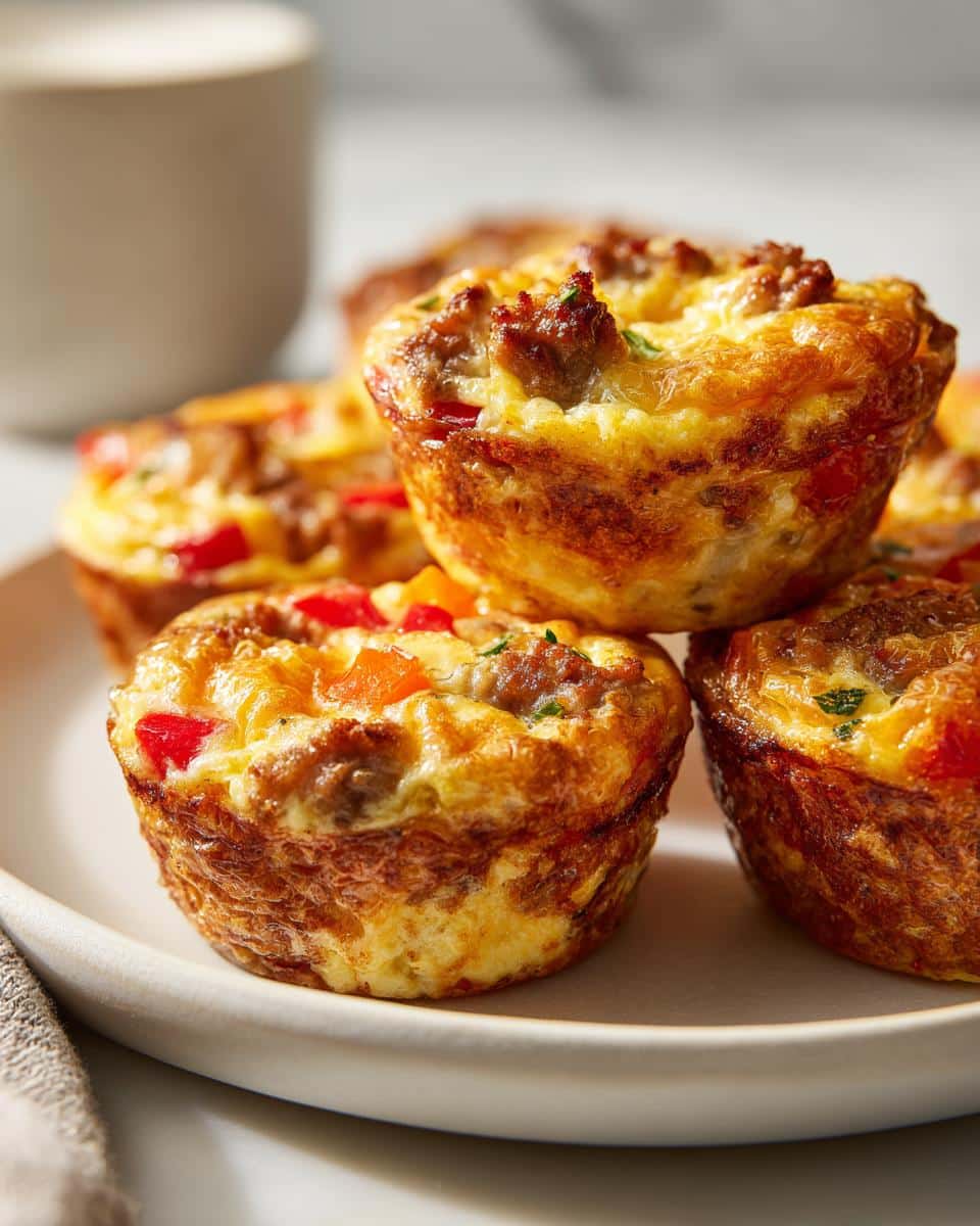 High-Protein Scrambled Egg Muffins - detail 1