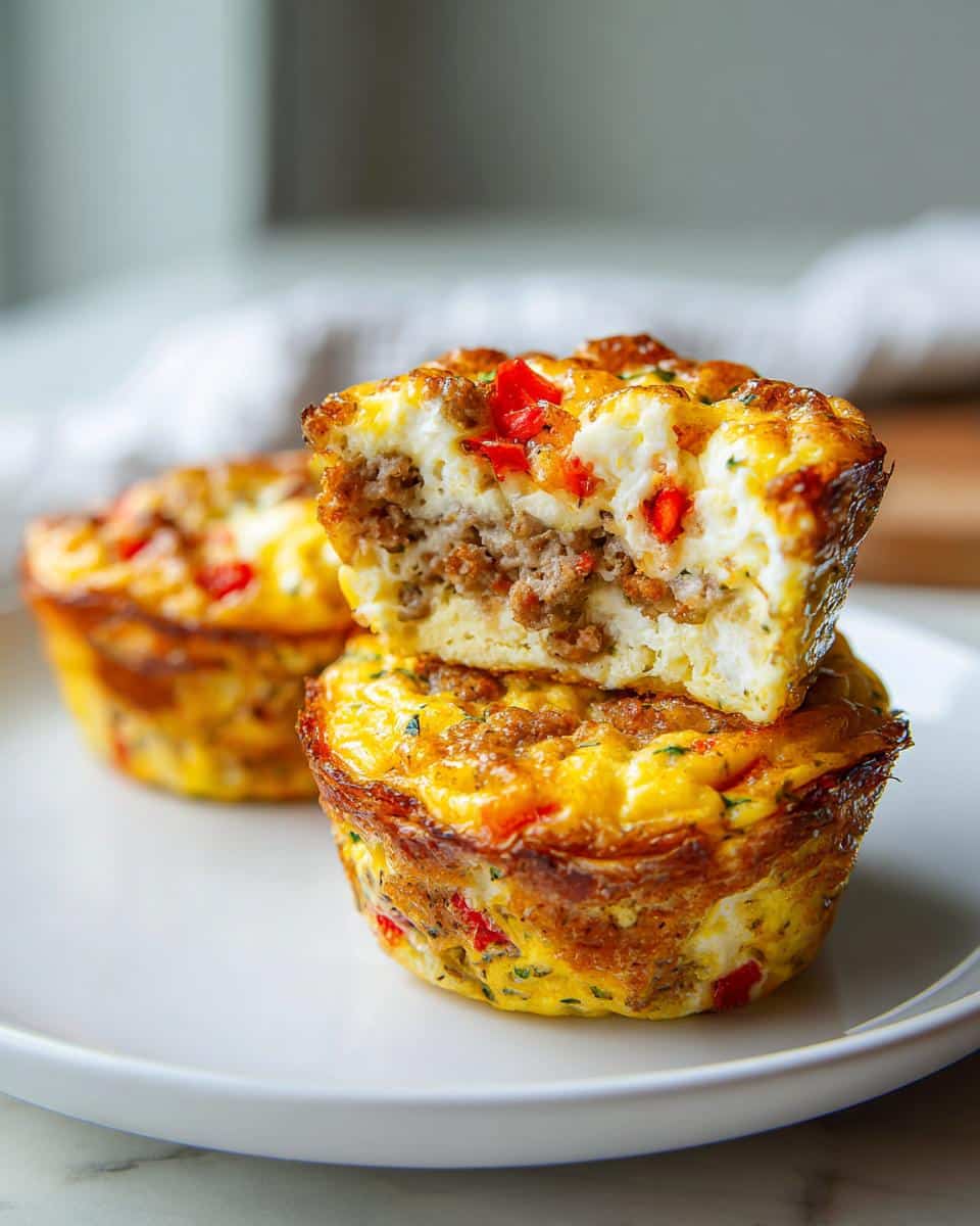 High-Protein Scrambled Egg Muffins - detail 2