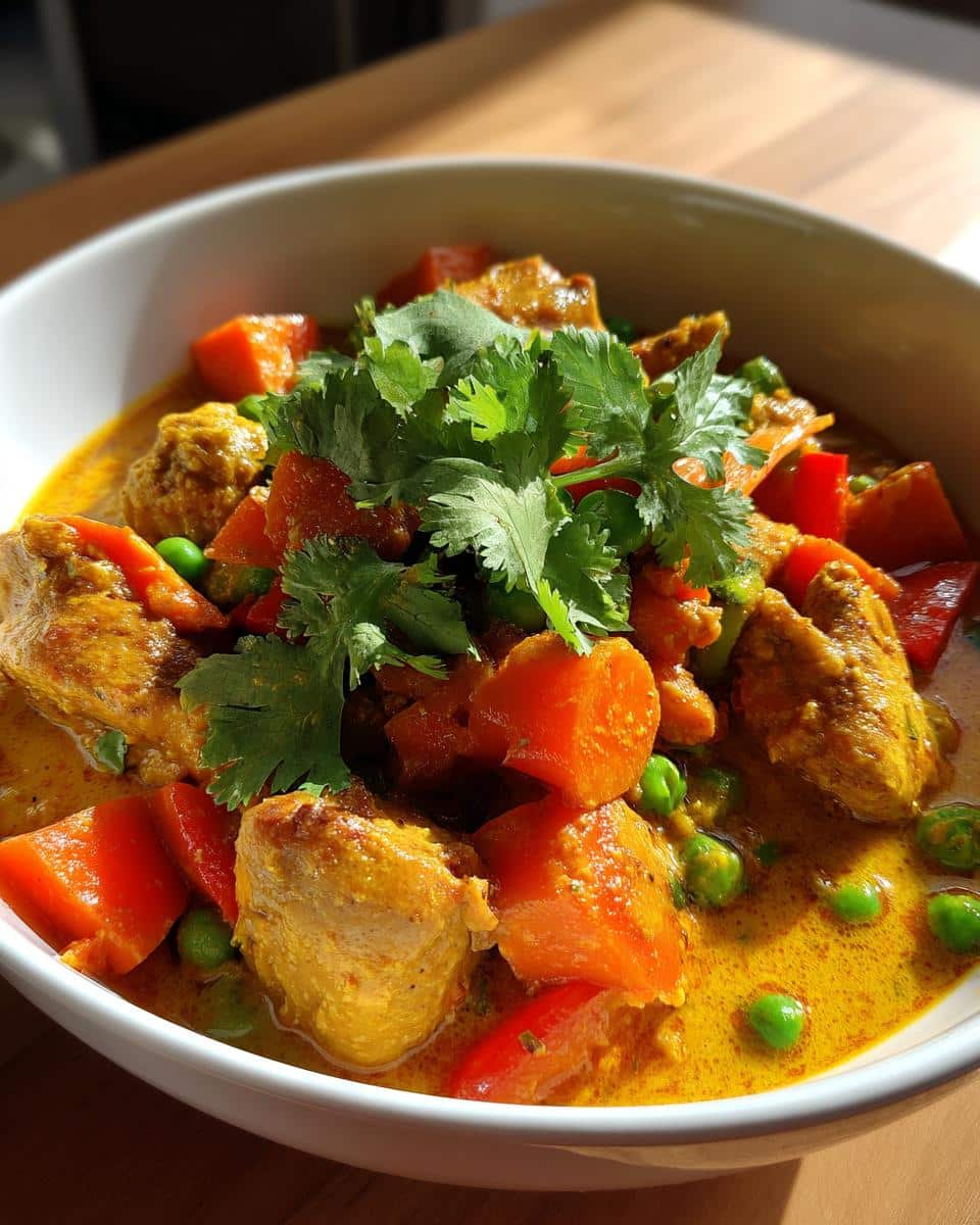 Instant Pot Chicken & Vegetable Curry - detail 1