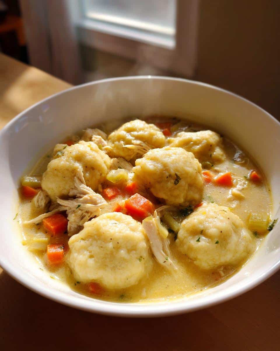 Instant Pot Chicken and Dumplings - detail 1