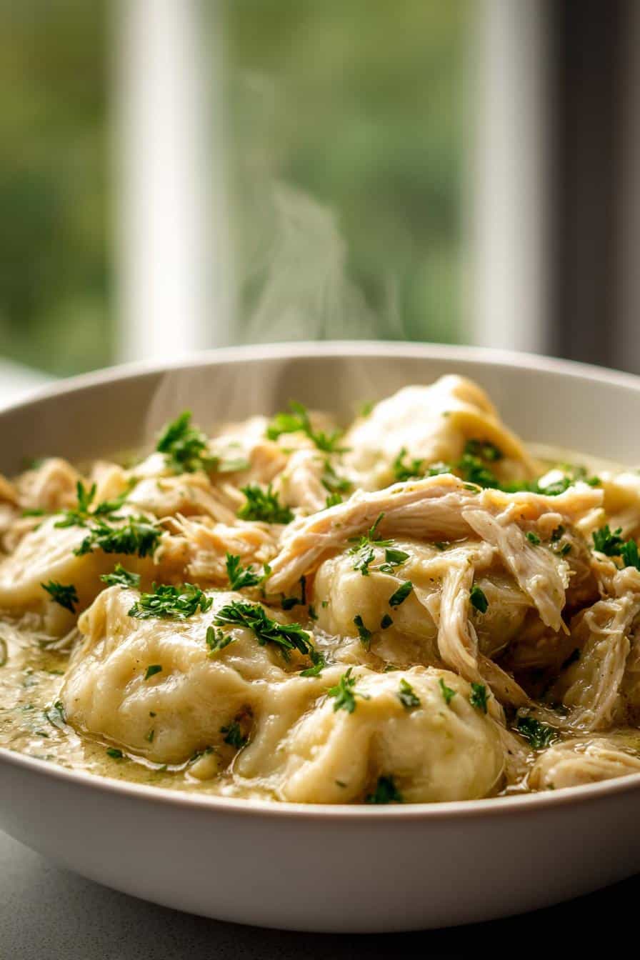 Instant Pot Chicken and Dumplings - detail 2