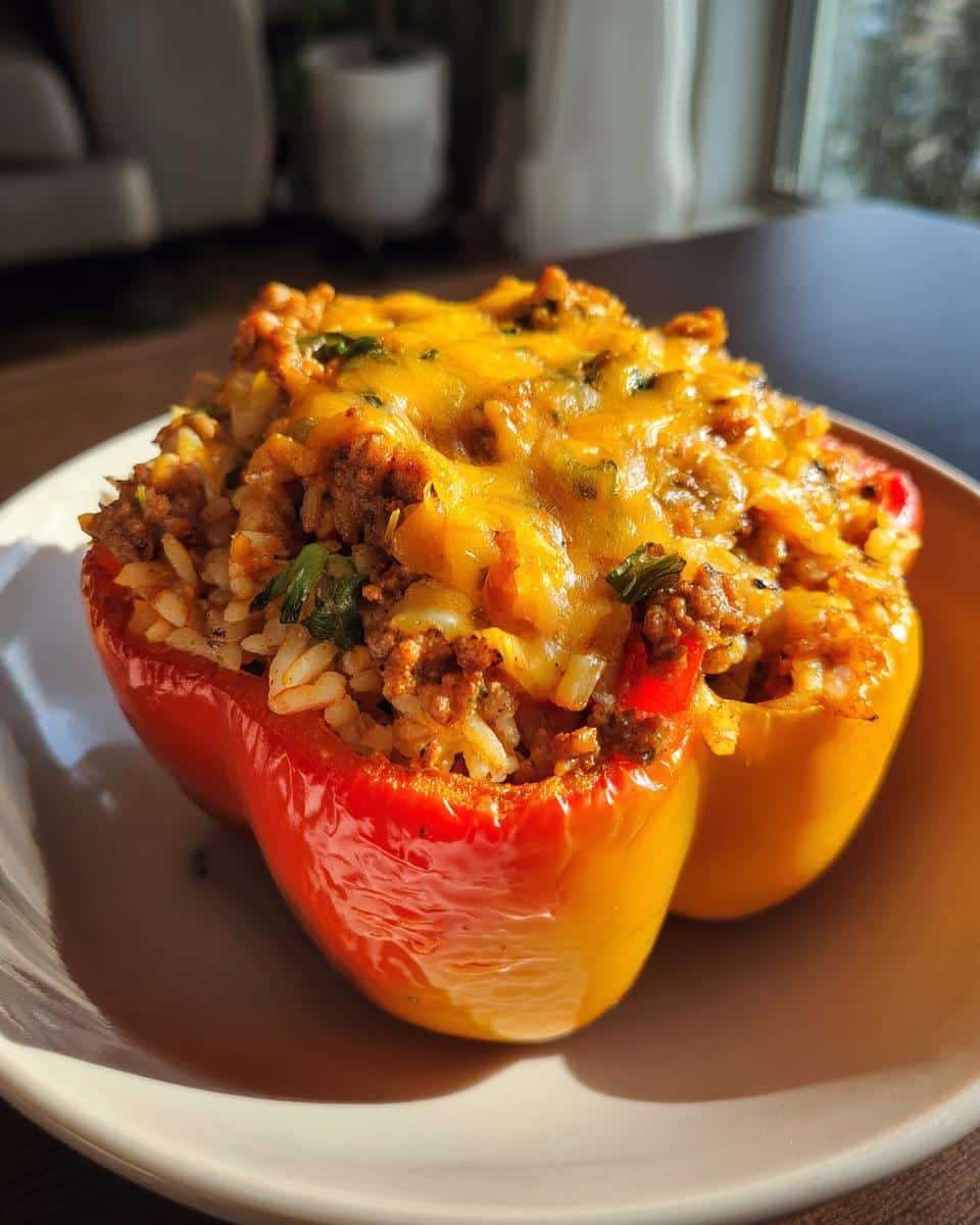 Instant Pot Stuffed Peppers - detail 2
