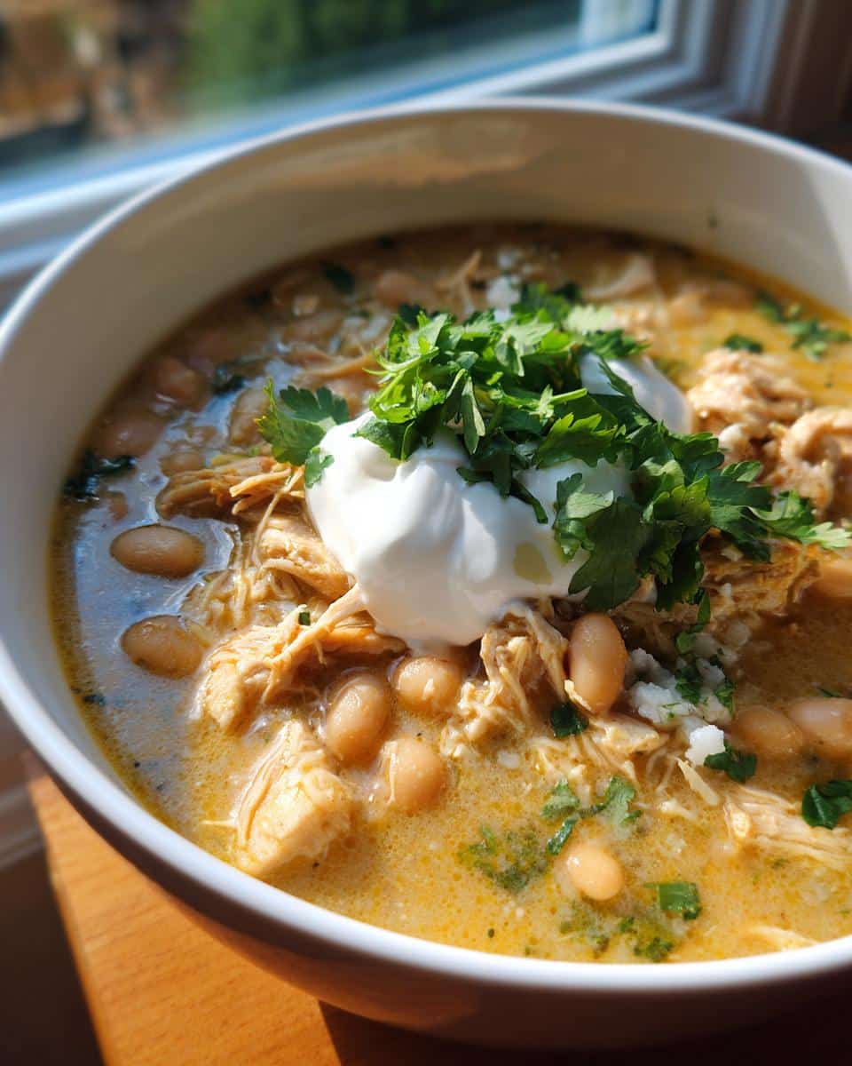 Instant Pot White Chicken Chili - detail 1
