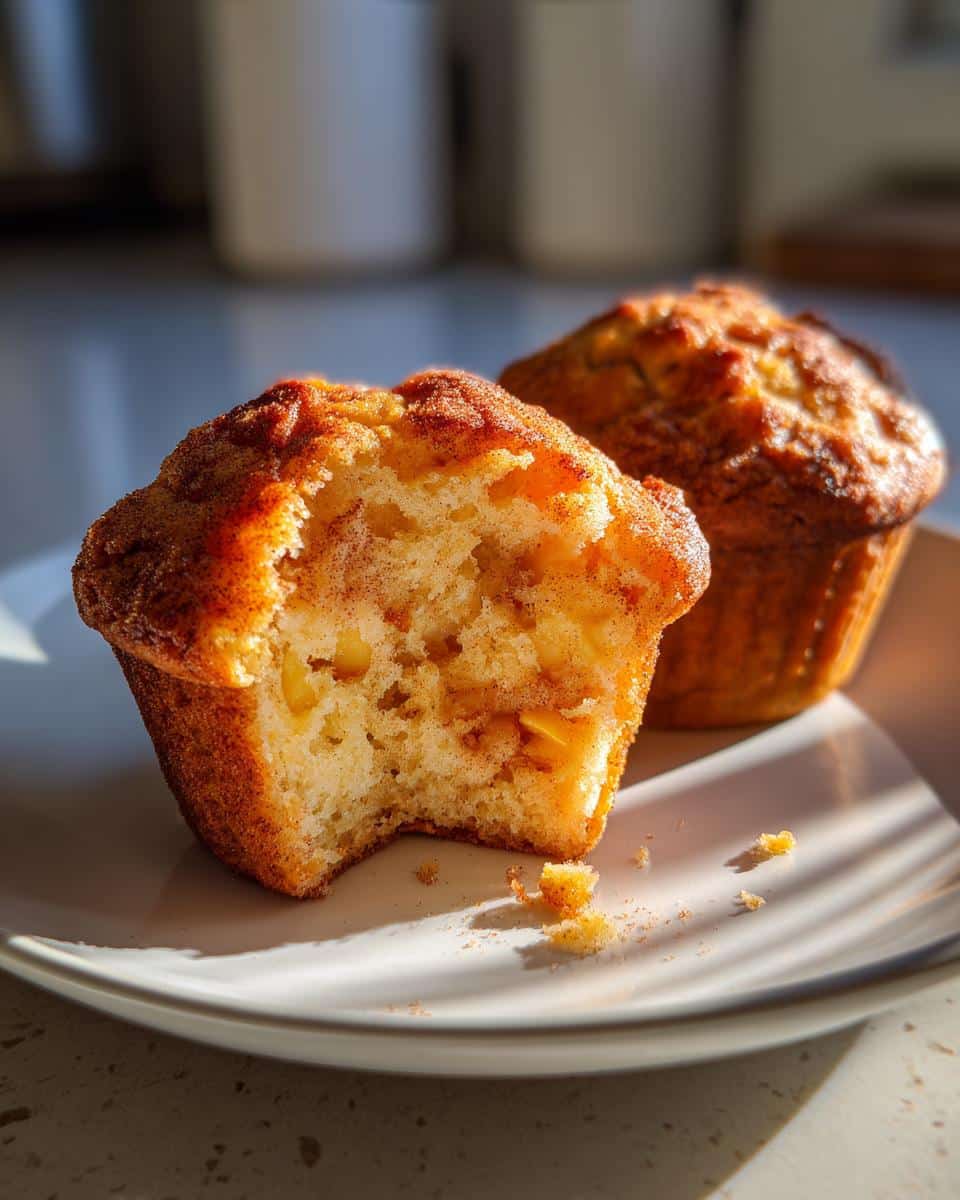 Low-Sugar Apple Cinnamon Muffins - detail 1