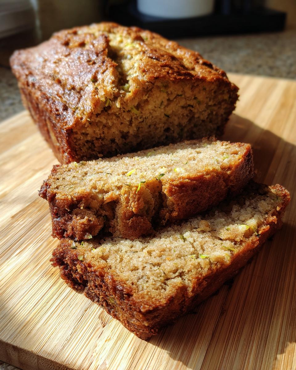 Low-Sugar Zucchini Bread - detail 2