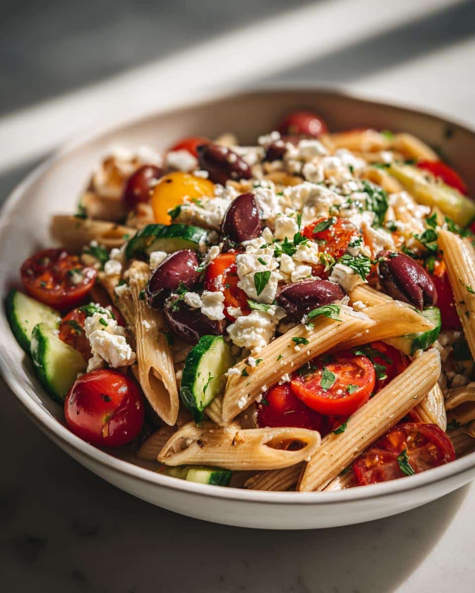 Mediterranean Pasta Salad - detail 1