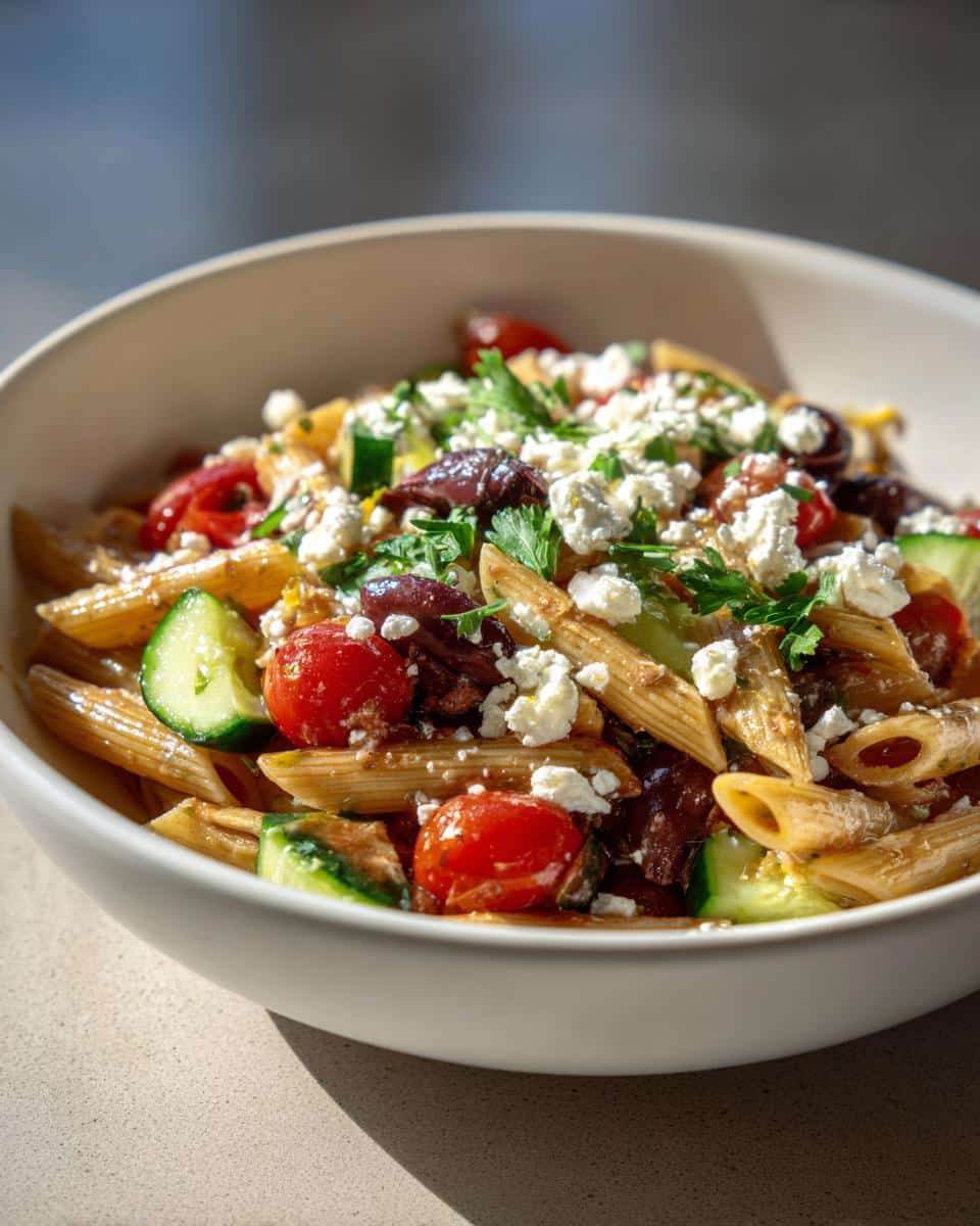 Mediterranean Pasta Salad - detail 2