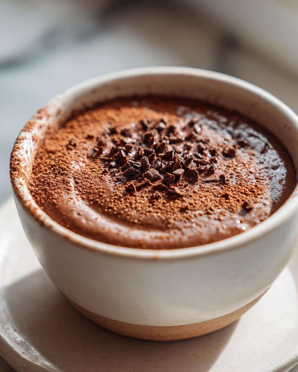No-Bake Chocolate Avocado Pudding - detail 1