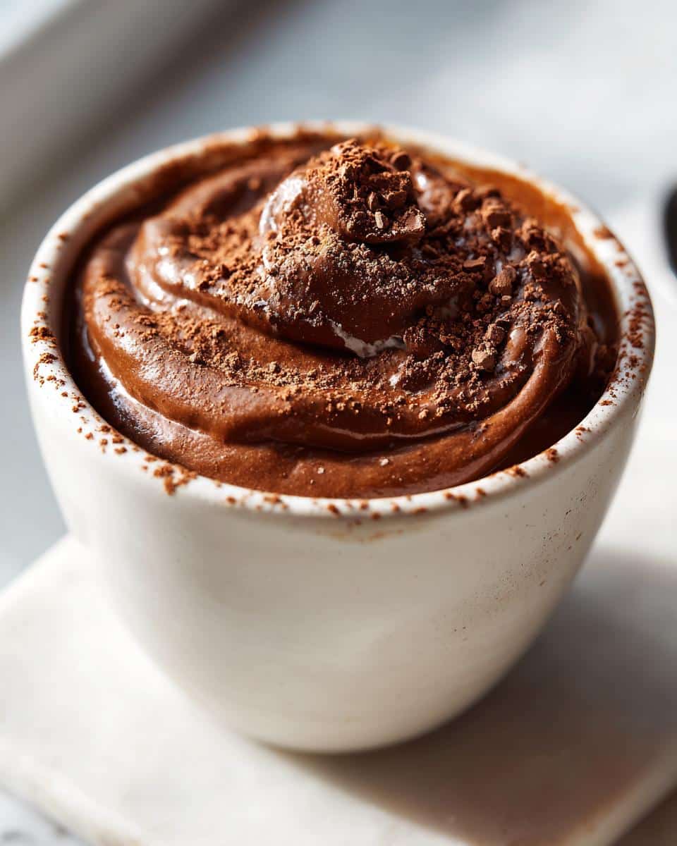 No-Bake Chocolate Avocado Pudding - detail 2