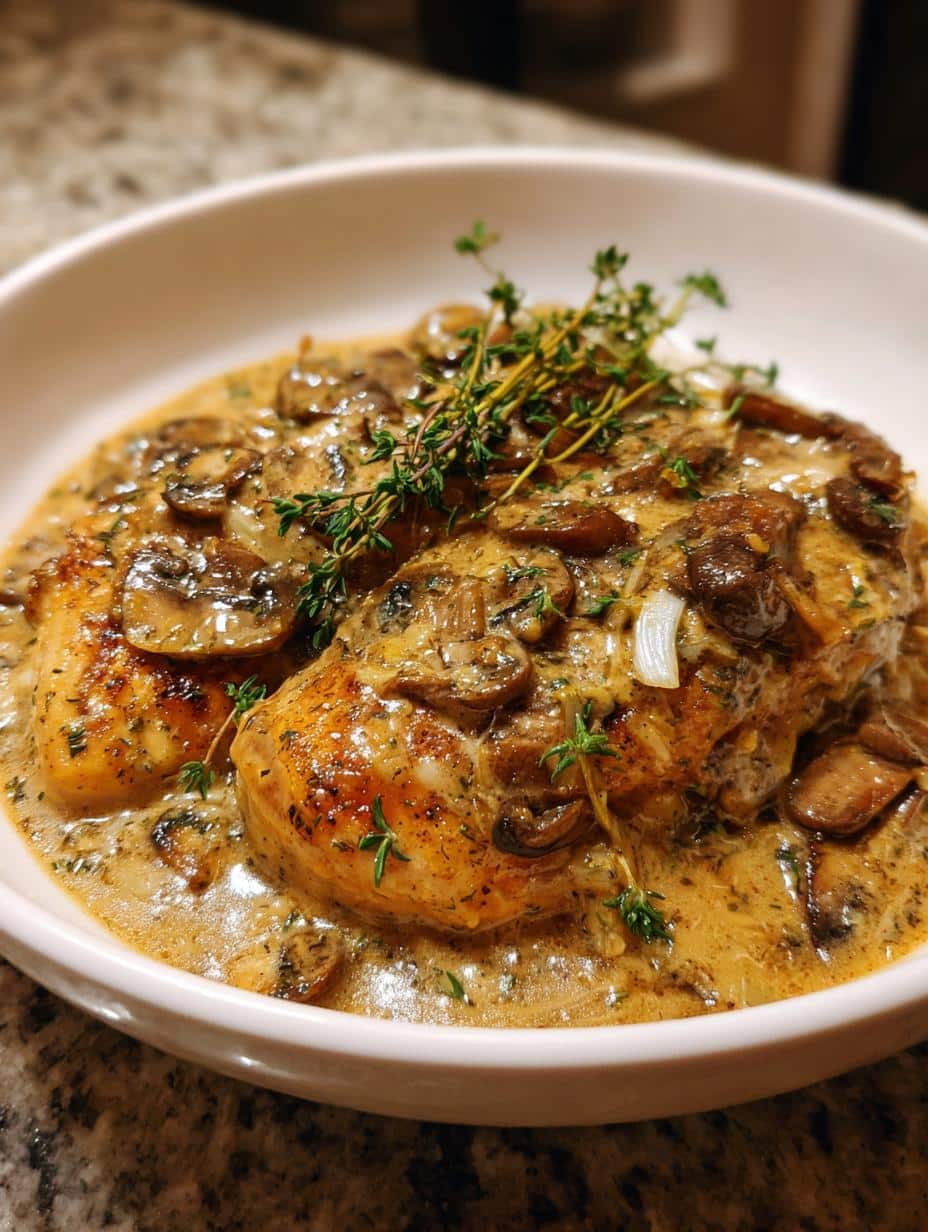 One-Pan Creamy Mushroom Chicken - detail 1