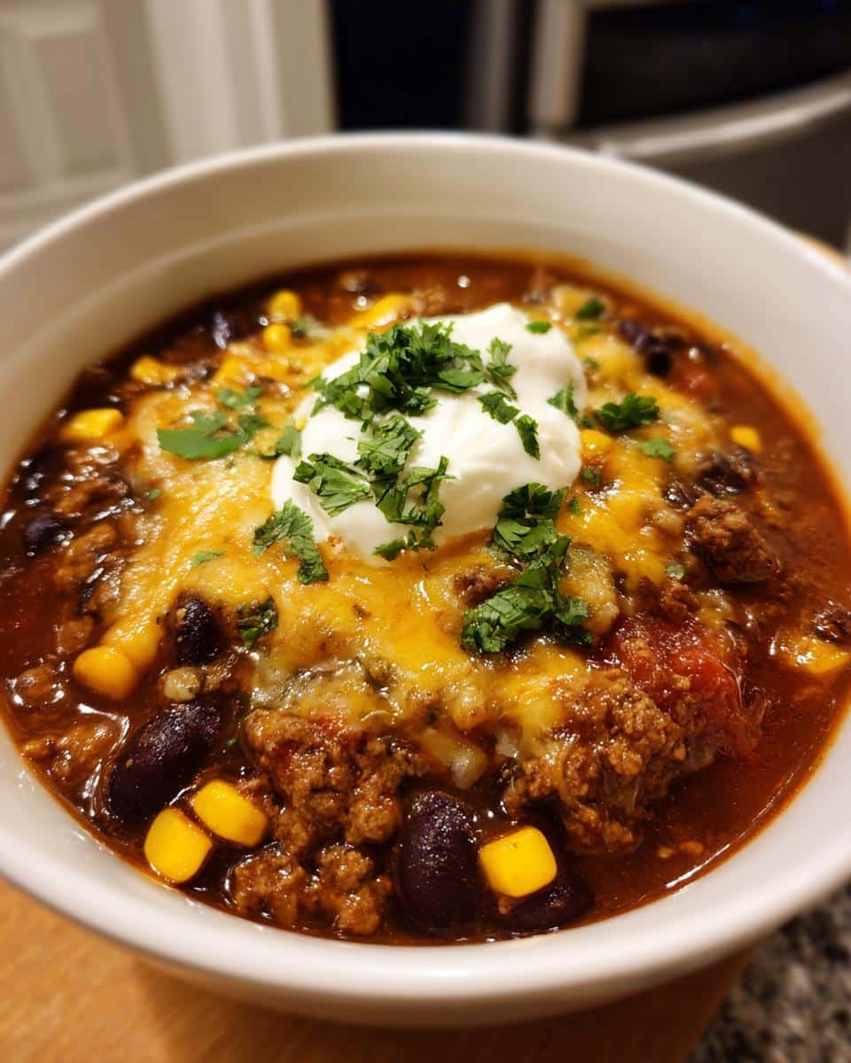 One-Pot Creamy Taco Soup - detail 1