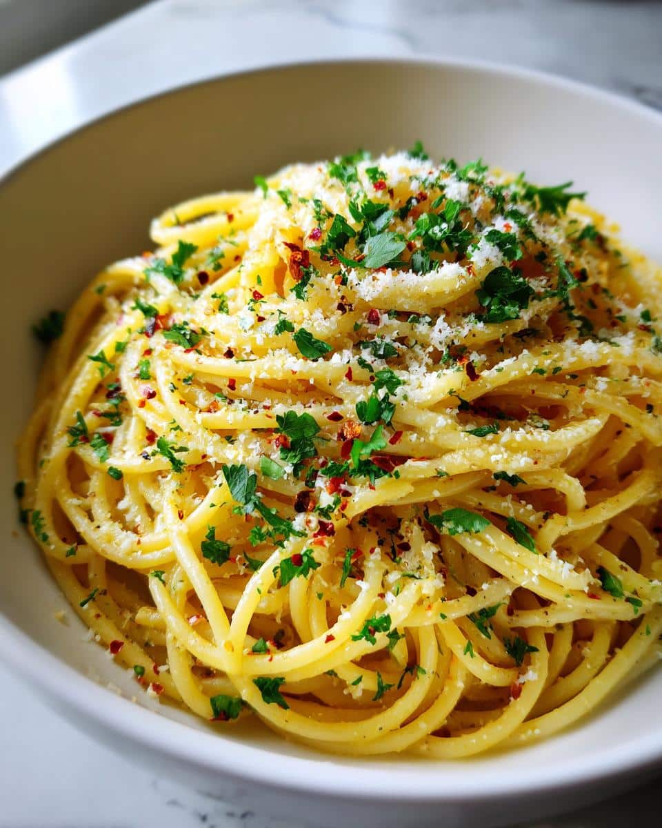 One-Pot Garlic Lemon Pasta - detail 1