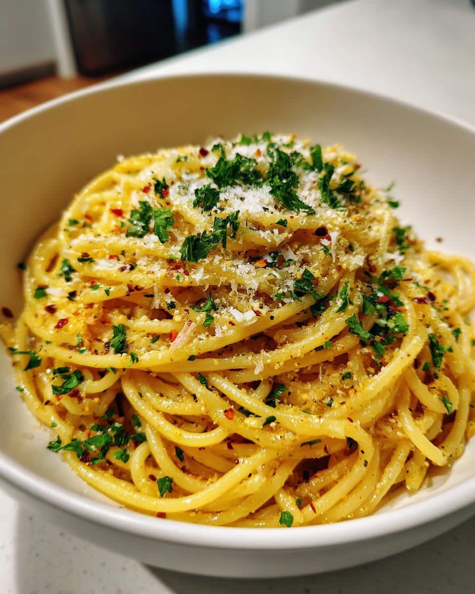 One-Pot Garlic Lemon Pasta - detail 2
