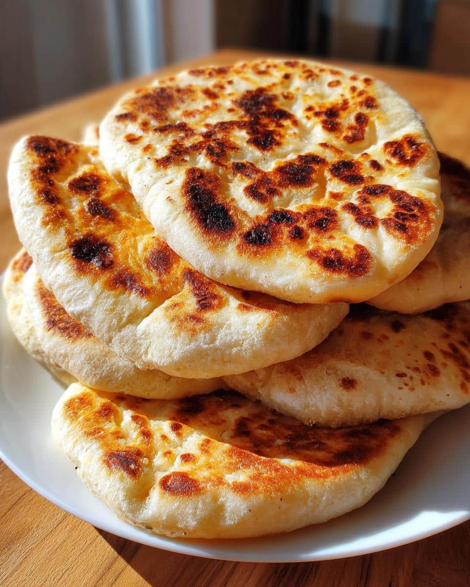 Simple Homemade Pita Bread - detail 2
